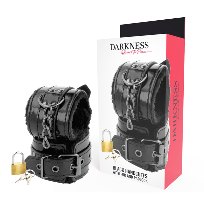 Image Menottes BDSM Cadenas Noir Darkeness