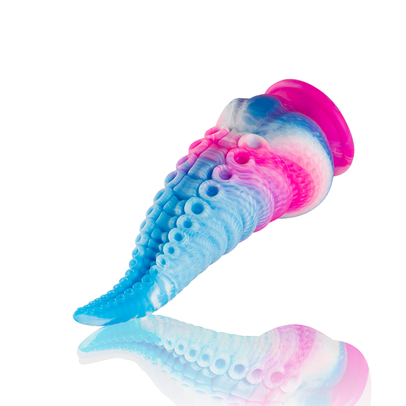 Image Gode Vaginale - Anal Phorcys Epic Rose - Bleu - Blanc