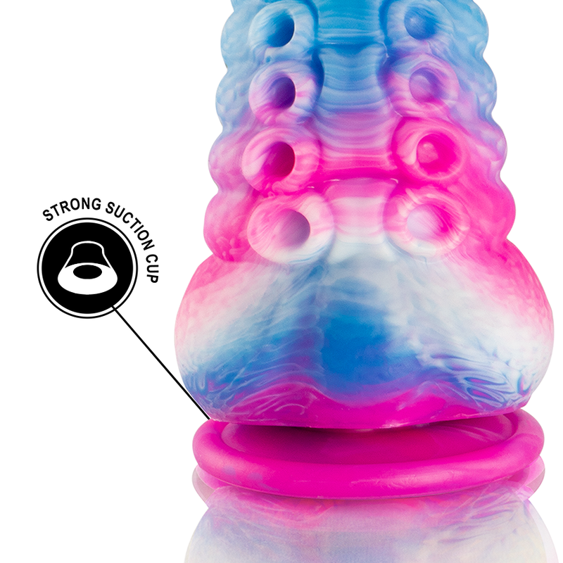 Image Gode Vaginale - Anal Phorcys Epic Rose - Bleu - Blanc