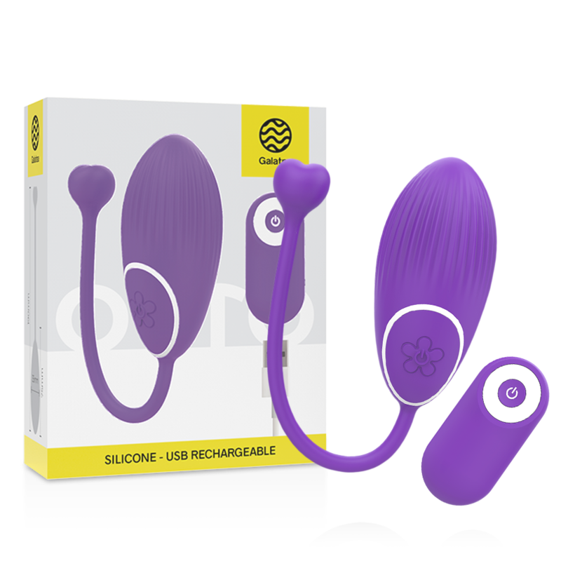 Image Sex-toys Œuf Vibrant Télécommandé Lilas Galatea