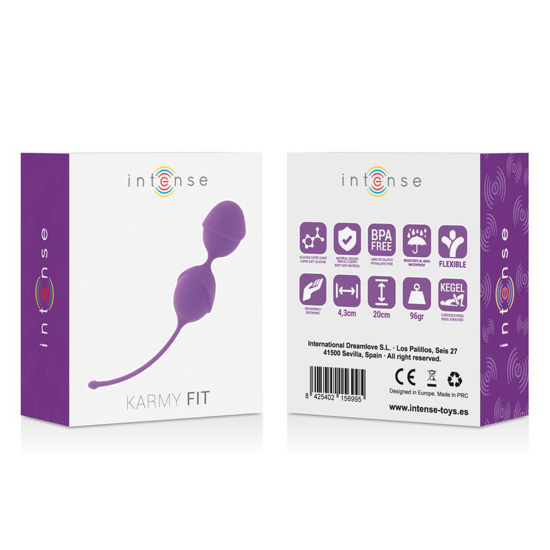Intense Health & Fun Karmy - Kegel Beads - Lilac