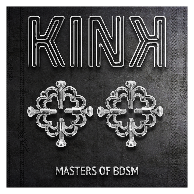 Image Pinces Tétons BDSM Métal Fleurs Kink