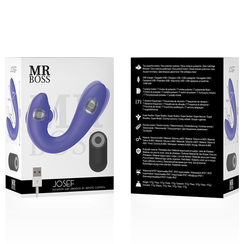 Image Sex-toys Stimulateur Clitoridiens et vaginale MR Boss Josef