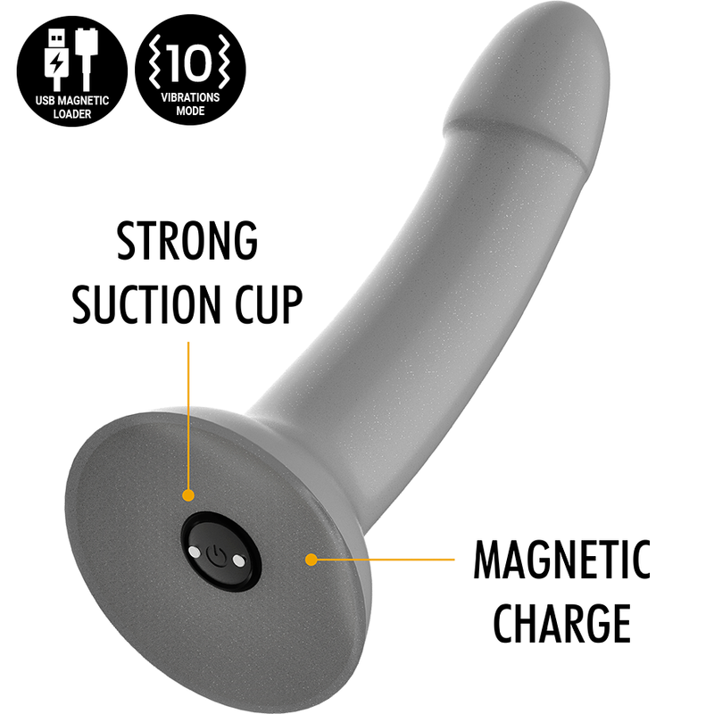 Image Sex-toys Vibrant Mythology Rune Majestic Argent Taille S