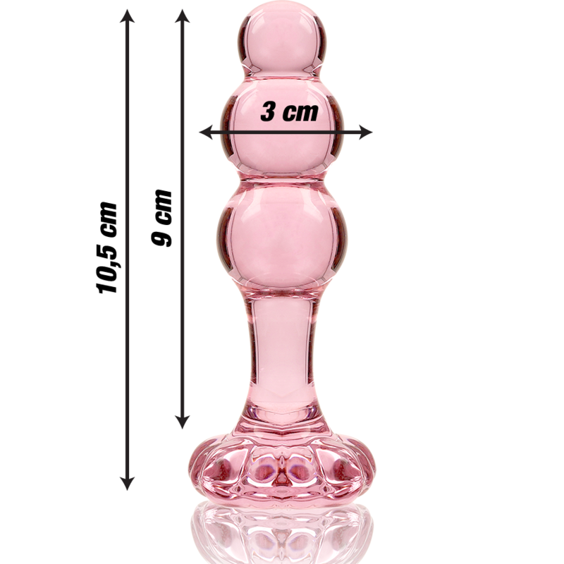 Image Plug Anal Verre Rose Nebula N°1