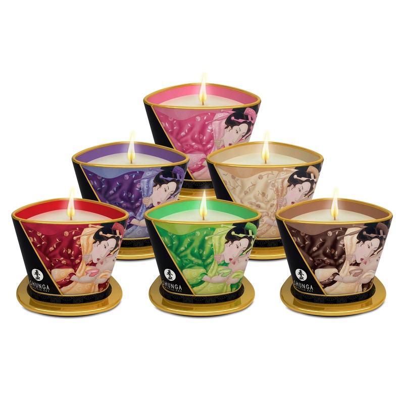 Shunga Mini Caress - Massage Candle - Vanilla