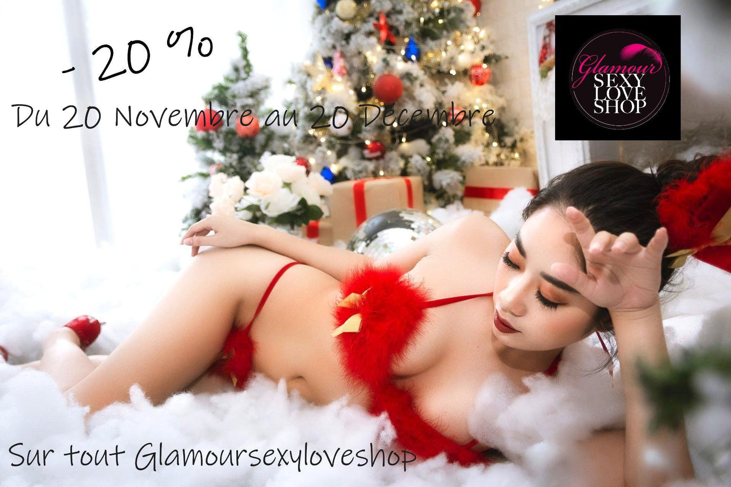 Bannière de Noel Glamoursexyloveshop