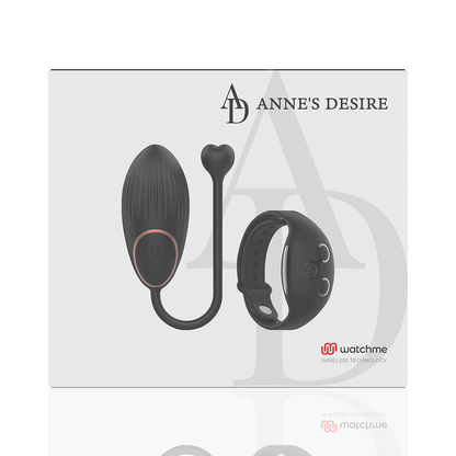 ANNE'S DÉSIRE - VIBRATING EGG - REMOTE CONTROLLED - 2 COLORS