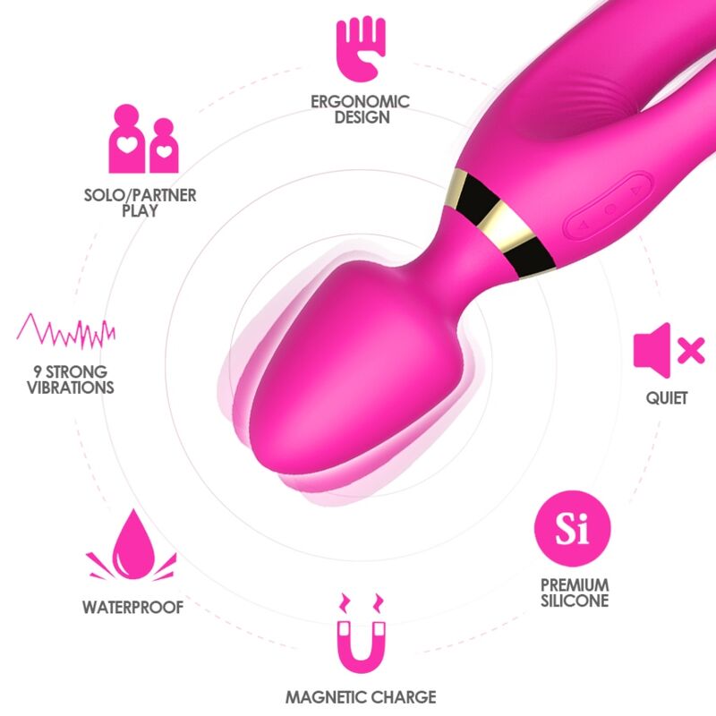 Image Masseur Vibrateur Clitoridien Rabbit Armony 2 Coloris