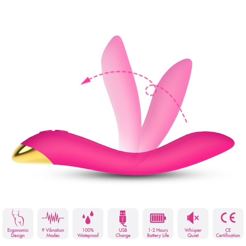 Image Vibromasseur Multi position Flamingo Armony