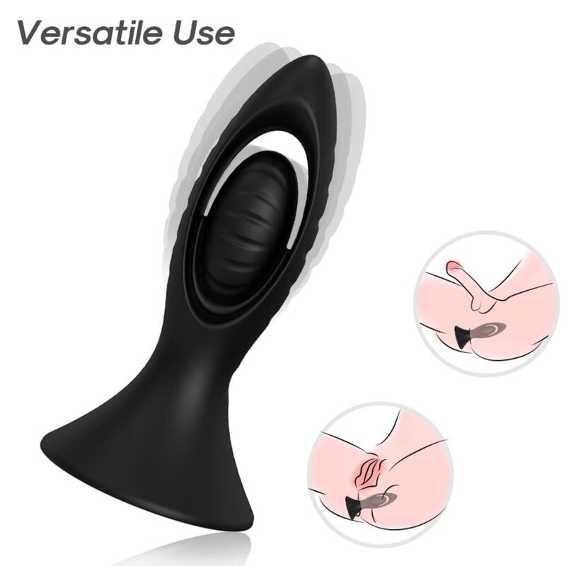 Image Vibromasseur - Plug anal Télécommandé Noir Armony