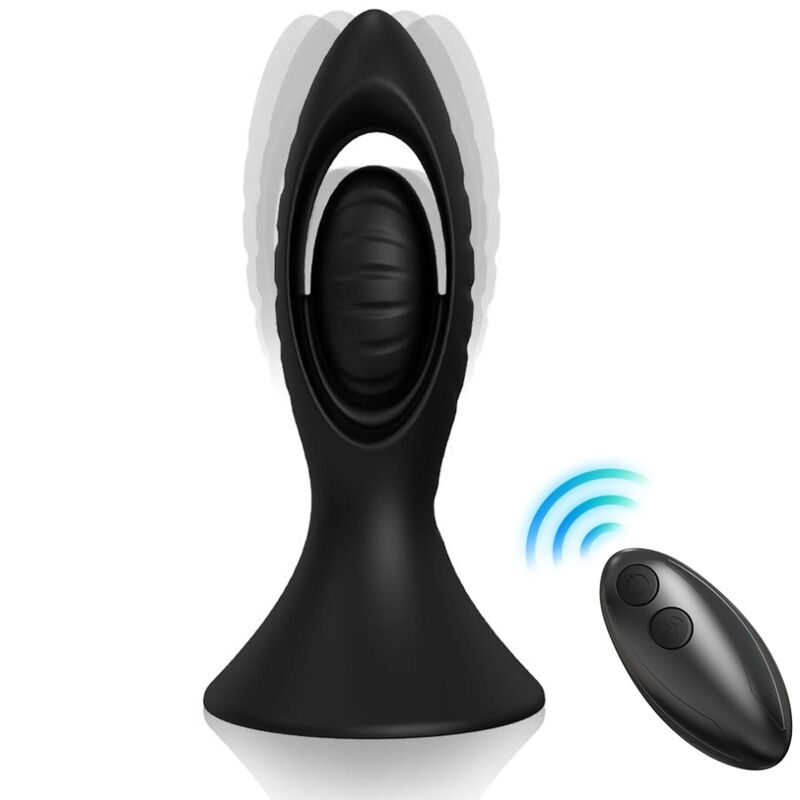 Image Vibromasseur - Plug anal Télécommandé Noir Armony