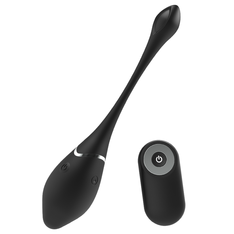 Image Sex-toys Œuf Vibrant Black&Silver 