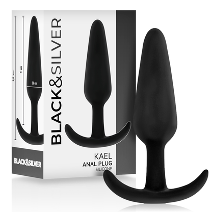 Image Plug Anal Noir Black&Silver Kael