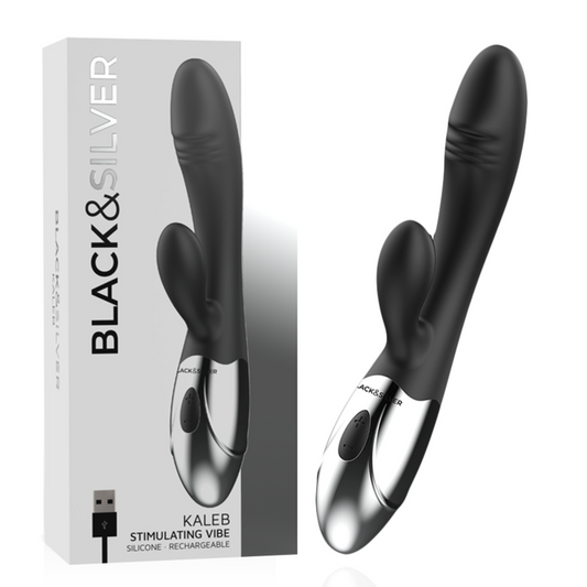 Image Sex-toys Rabbit Black&Silver Kaleb