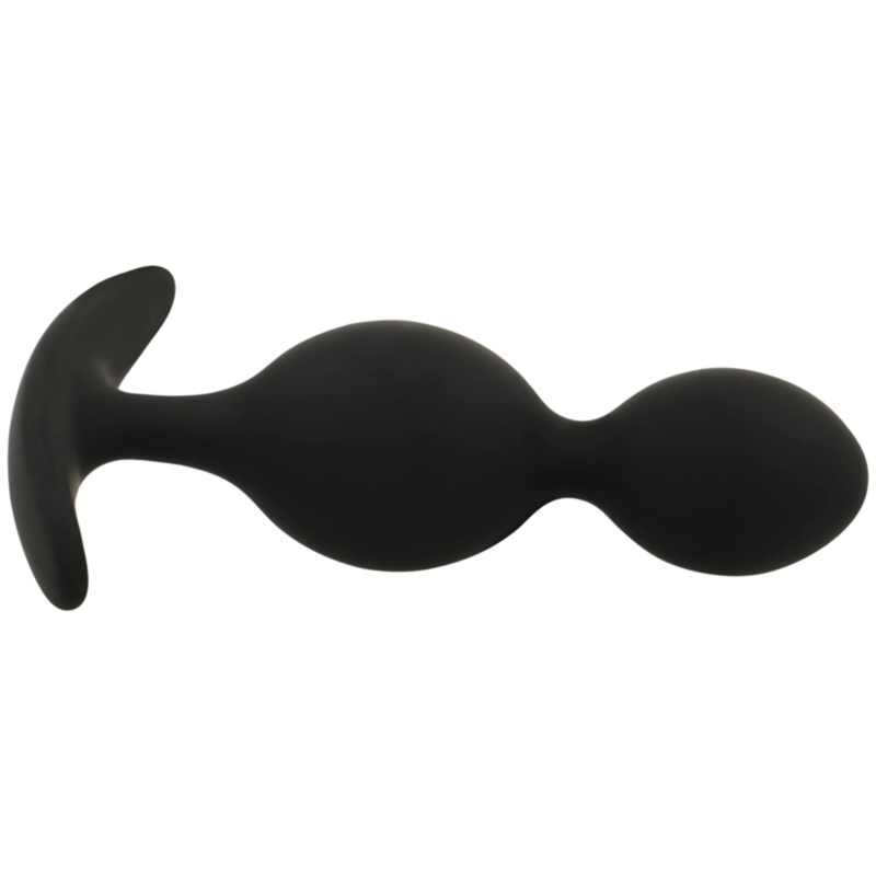 Image Plug Anal Silicone Noir Orson Black&Silver