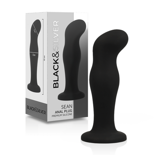 Image Plug Anal Silicone  Sean Noir Black&Silver