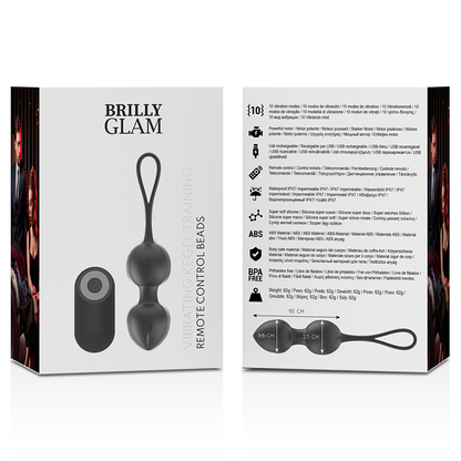 Image Sex-toys Perles De Kegel Brilly Glam Noir