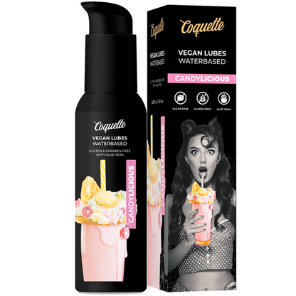 Image Lubrifiant Intime Candylicious Coquette Cosmétiques 100ML