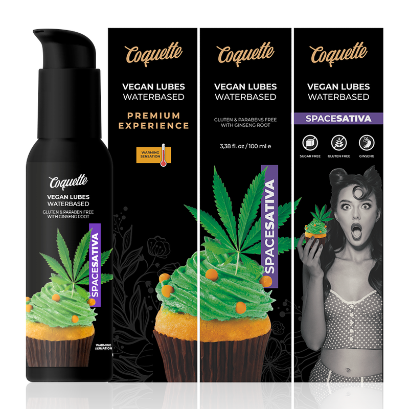 Image Lubrifiant Intime Space Sativa Coquette Cosmétiques 100ML