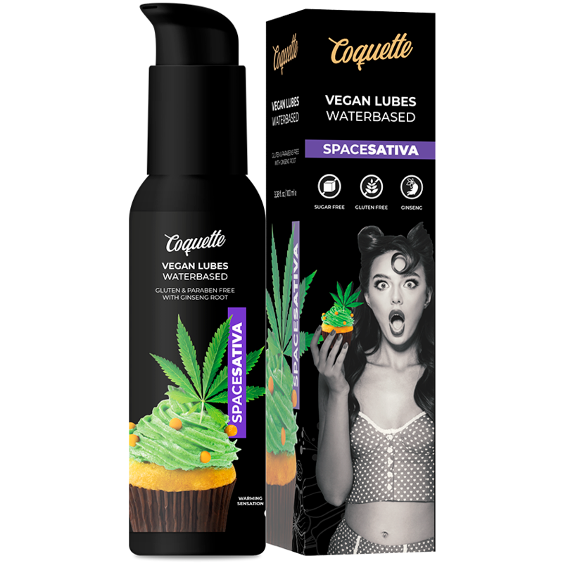 Image Lubrifiant Intime Space Sativa Coquette Cosmétiques 100ML