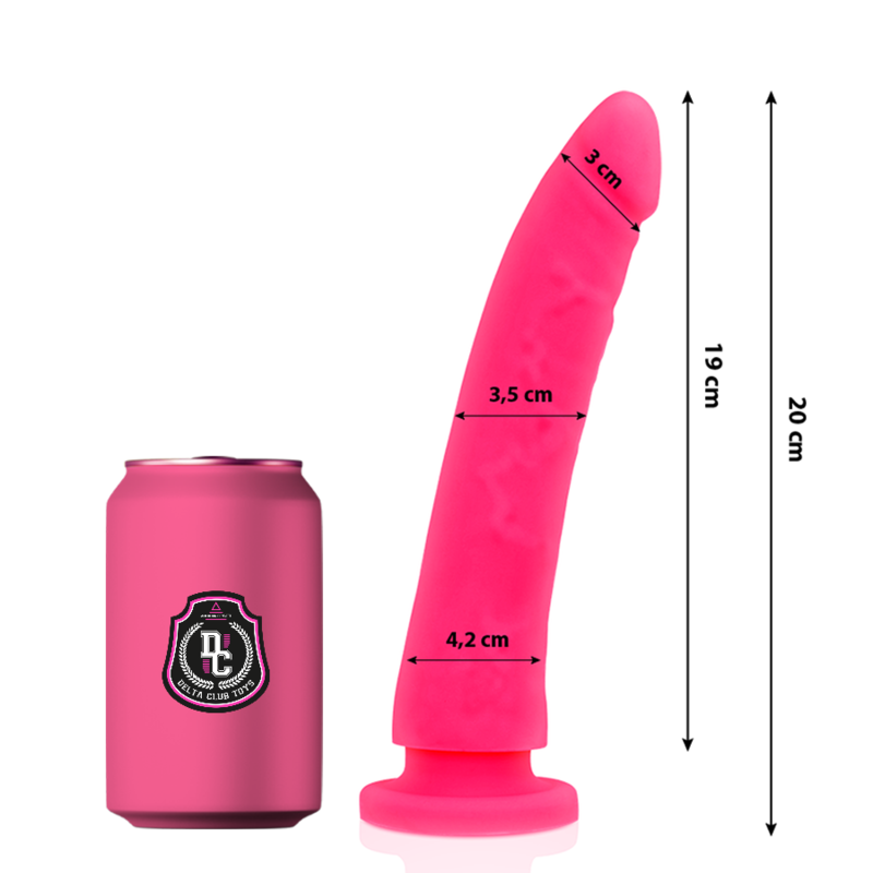 Image Sex-toys Delta Club Rose Taille 20 CM