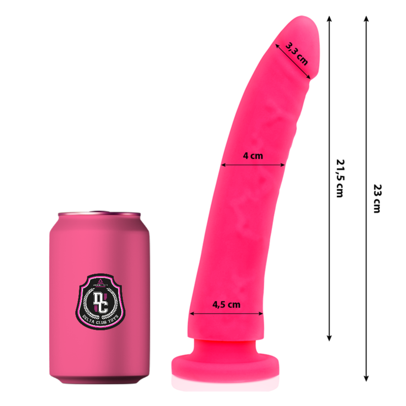 Image Sex-toys Delta Club Rose Taille 23 CM