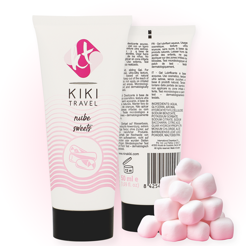 Image Lubrifiant Intime Kiki Travel Saveur Bonbons 50 ML