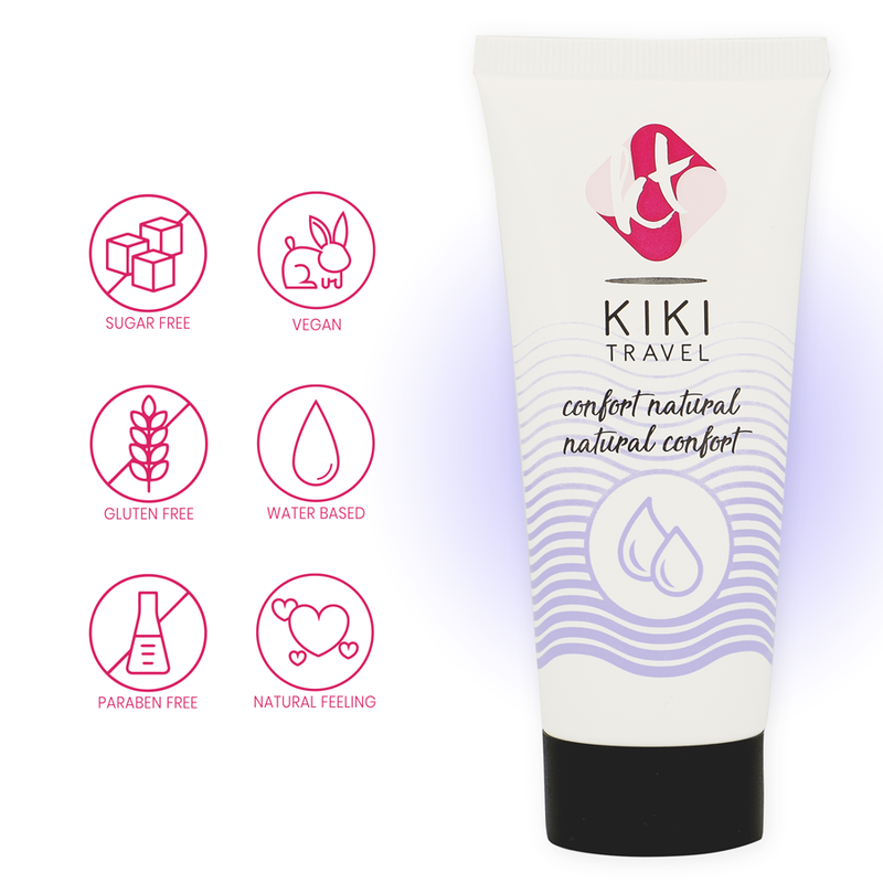 Image Lubrifiant Intime Confort Naturel Kiki Travel 50 ML