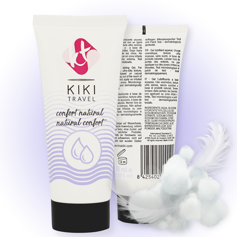 Image Lubrifiant Intime Confort Naturel Kiki Travel 50 ML