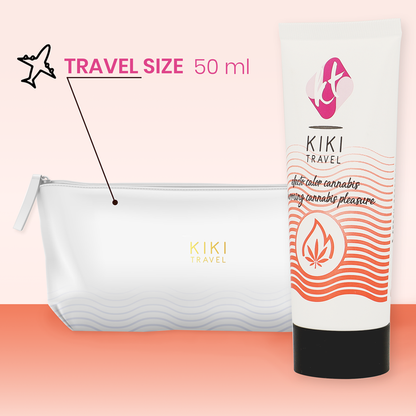 Image Lubrifiant Effet Chaud Cannabis Kiki Travel 50ML