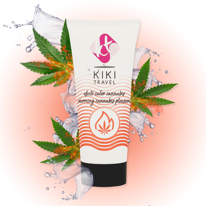 Image Lubrifiant Effet Chaud Cannabis Kiki Travel 50ML