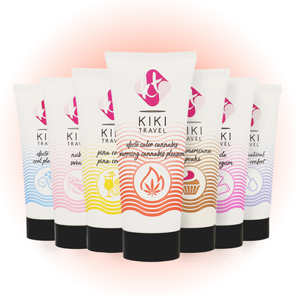 Image Lubrifiant Effet Chaud Cannabis Kiki Travel 50ML