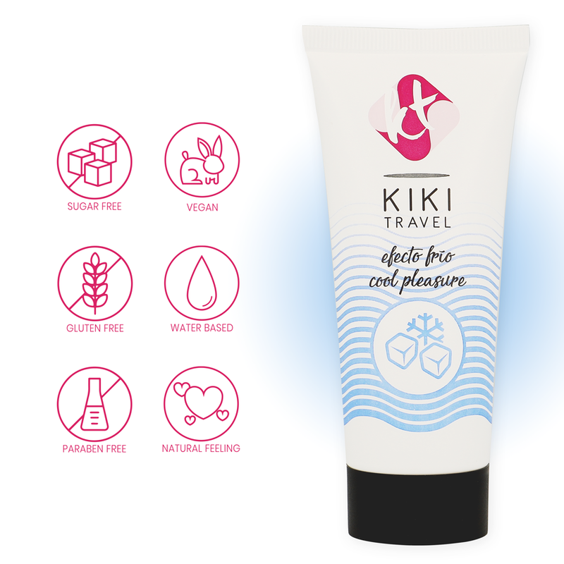 Image Lubrifiant Intime Effet Froid Kiki Travel 50ML