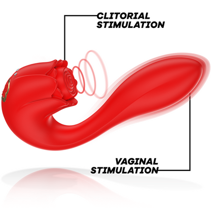 Image Vibromasseur Stimulateur Clitoridien Selena Mia Rouge