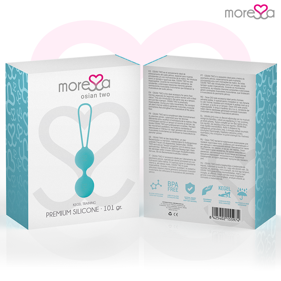 MORESSA - OSIAN 2 - PERLAS KEGEL - 3 COLORES 