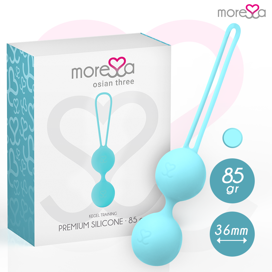 MORESSA - OSIAN 3 - PERLAS KEGEL - 3 COLORES