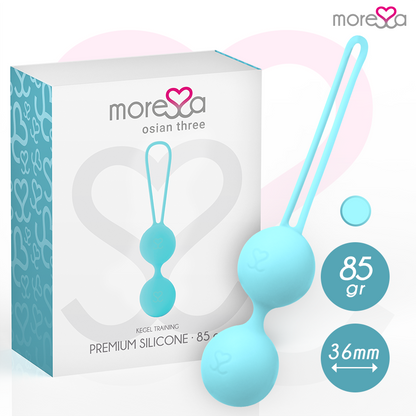 MORESSA - OSIAN 3 - PERLAS KEGEL - 3 COLORES