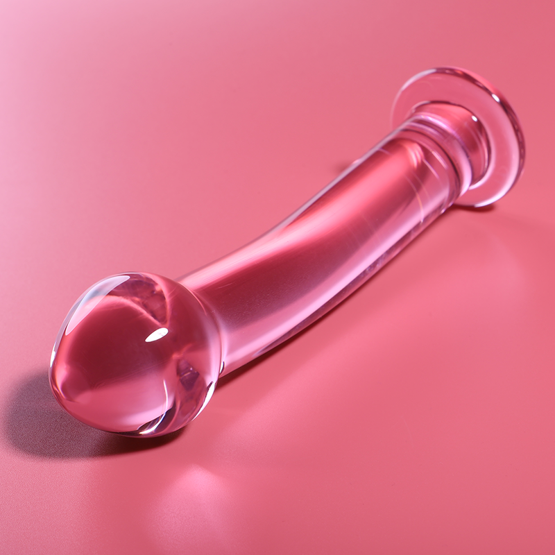 Image Sex-toys en Verre Nebula  Couleur Rose N°11