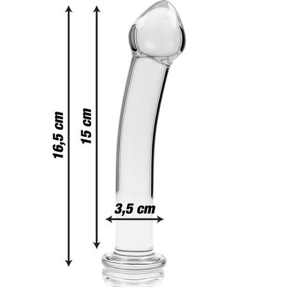 Image Sex-toys Nebula en Verre Transparent N°11