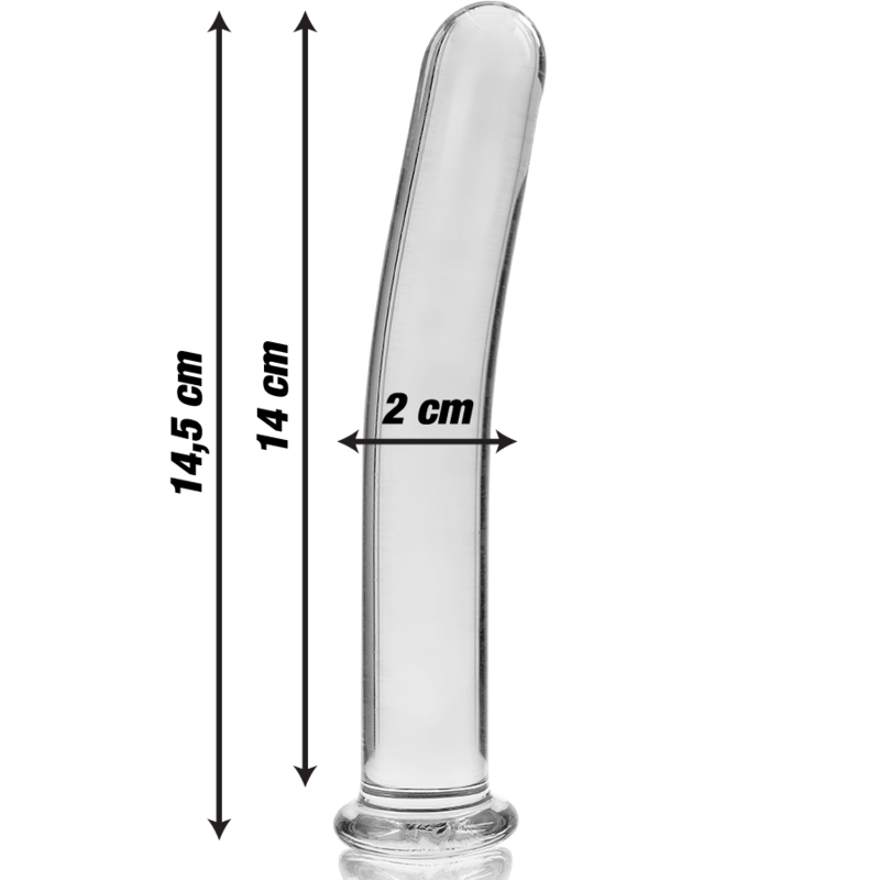 Image Sex-toys Nebula Verre Transparent N°8