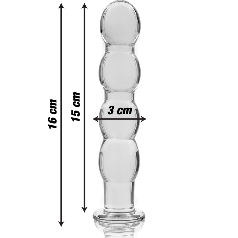 Image Sex-toys Nebula Verre Transparent N°10