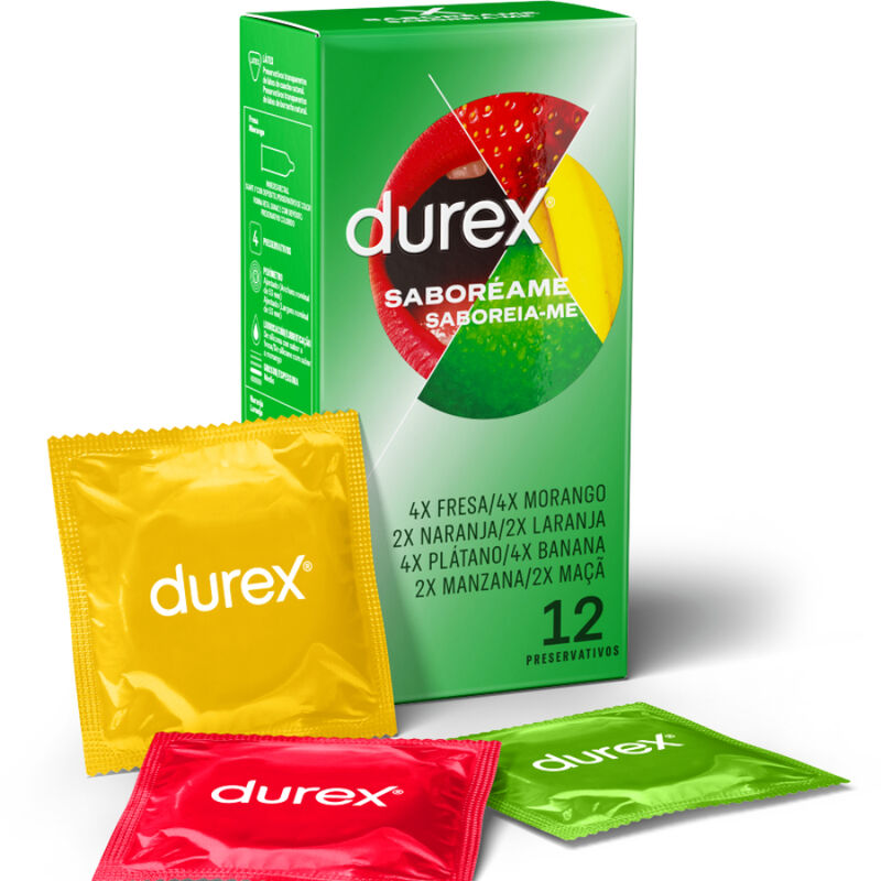 Image Préservatifs Saboréame 4 fruits Durex