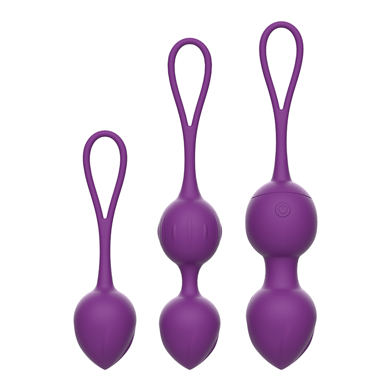 Image Perles de Kegel Rewobeads Rewolution Connectée Violet