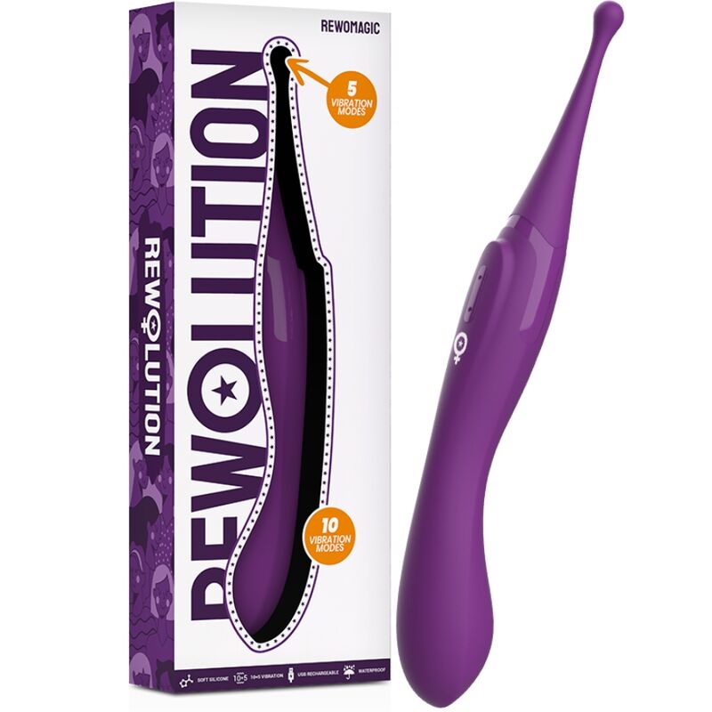 Image Stimulateur Clitoridien Point G Rewolution Rewomagic Violet