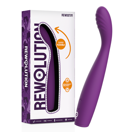 image Vibromasseur Point G Rewolution Rewostim Violet