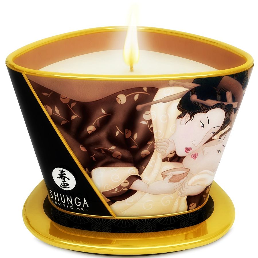 Image Bougie de Massage Arôme Chocolat Shunga 170ML