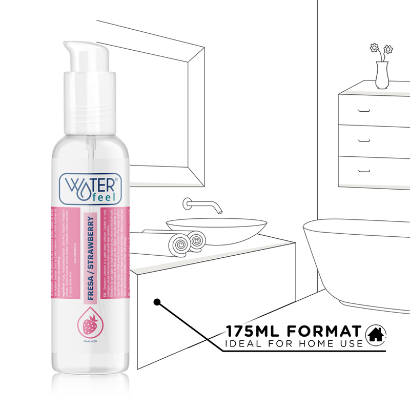 Image Lubrifiant Intime Fraises Waterfeel 150ML