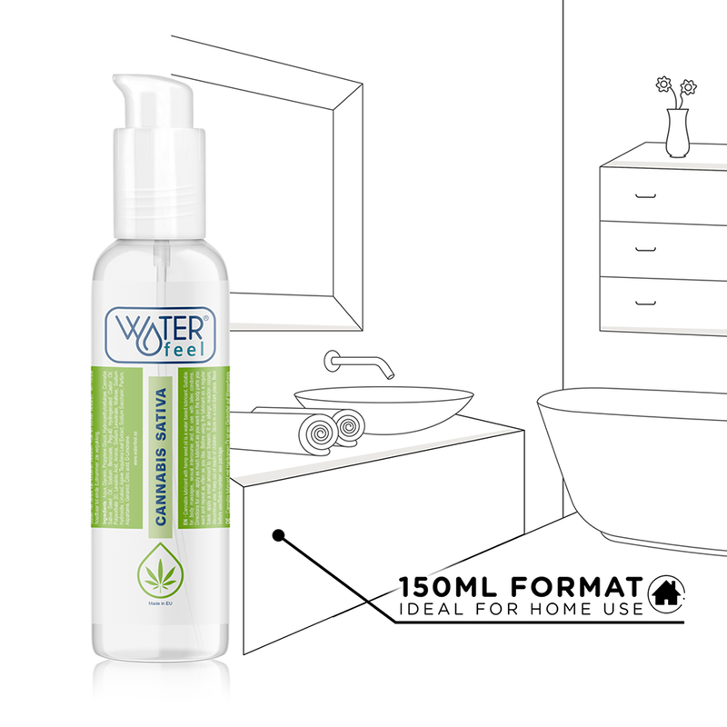 Image Lubrifiant Intime Cannabis Waterfeel 150ML