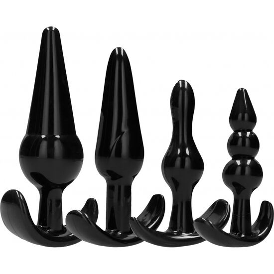 mage Plugs Anaux X4 Noir Addicted Toys